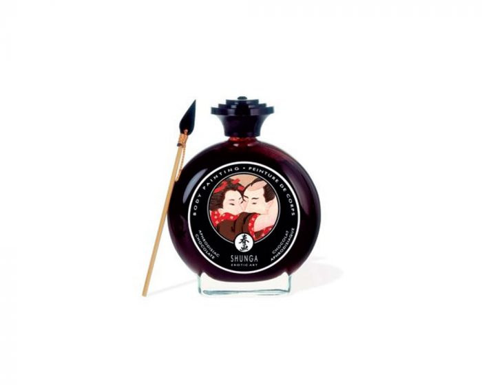 Shunga-Pintura-Corporal-Comestible-sabor-Chocolate-F1 Shunga Body Painting pintura corporal comestible