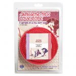 Japanese Silk Love Rope 10ft Red Cuerda Bondage packaging