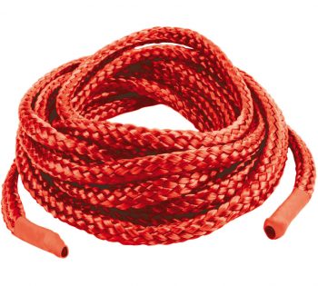 Japanese Silk Love Rope 10ft Red Cuerda Bondage