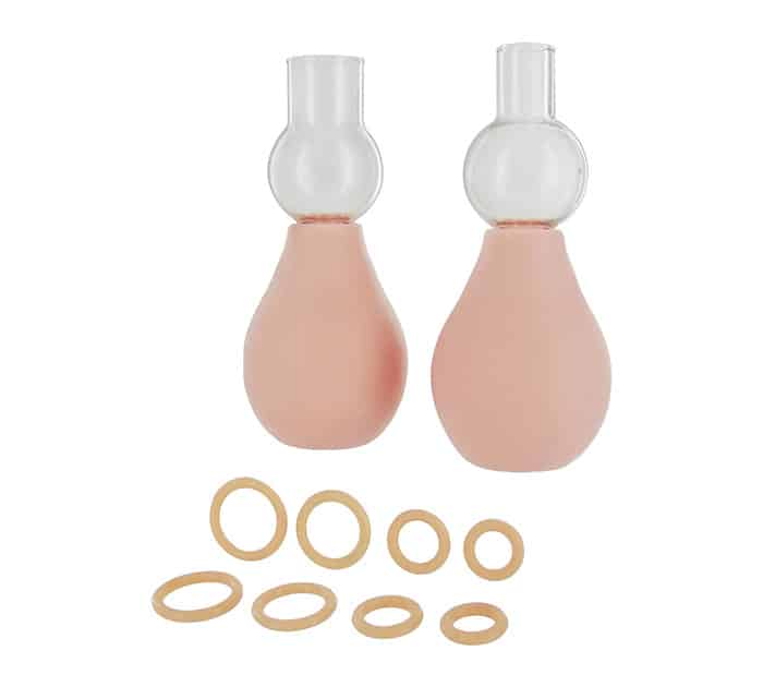 Anillos estimuladores y alargador para pezones Size Matters