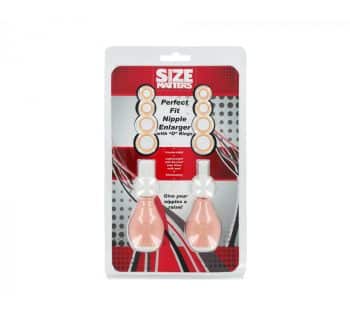 Anillos estimuladores y alargador para pezones Size Matters