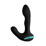 Estimulador prostático vibrador rotativo recargable de silicona premium Maverick
