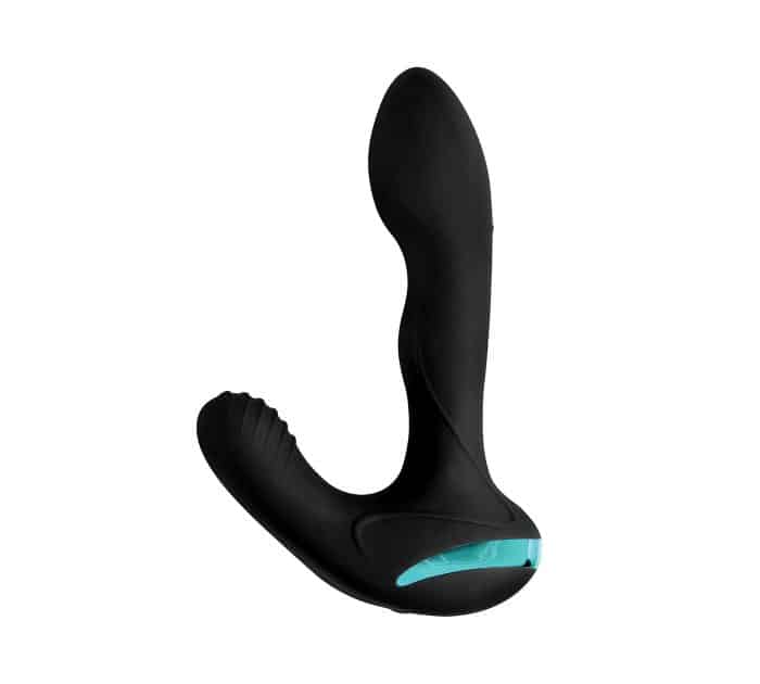 Estimulador prostático vibrador rotativo recargable de silicona premium Maverick