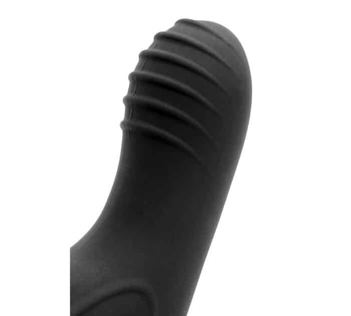 Estimulador prostático vibrador rotativo recargable de silicona premium Maverick