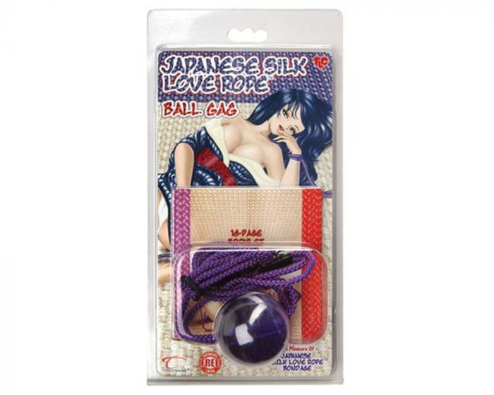 JAPANESE-SILK-LOVE-ROPE-BALL-GAG-PURPLE-F2-Mordaza de bola para boca Mordaza de bola para boca embase