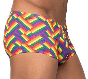 Mini Short Multicolor para hombre Pride Fest Male Power