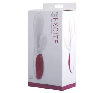 vibrador rabbit premium ultrazone caja.