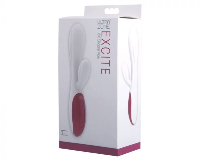 vibrador rabbit premium ultrazone caja.
