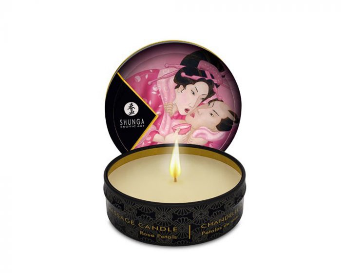 vela para masaje de soya shunga