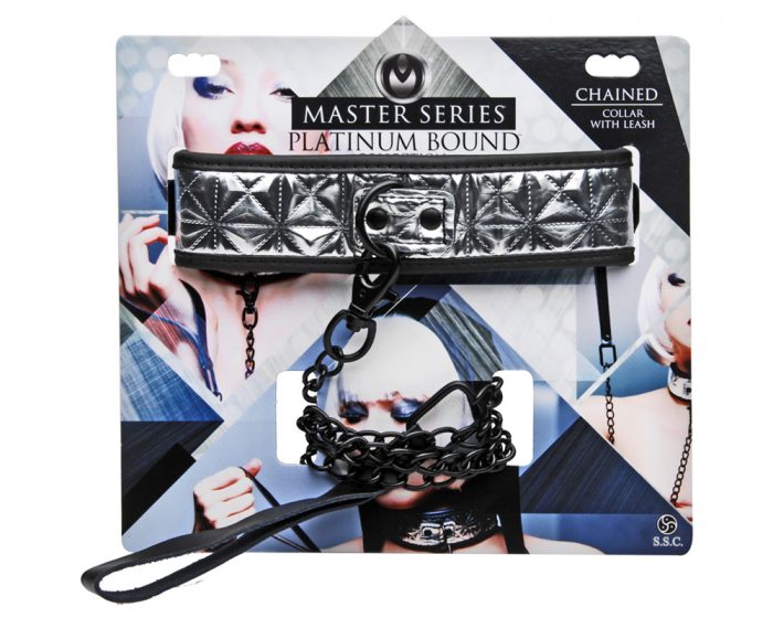 Empaque Collar bondage con correa