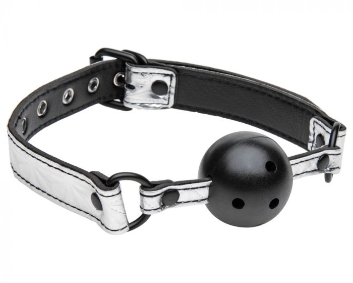 Master-Series-Platinum-ae492-Gagged-Breathable-Ball-Gag-F1-Mordaza de Bola respirable Mordaza de Bola respirable