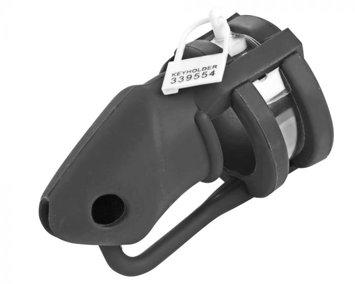 jaula de castidad masculina silicona