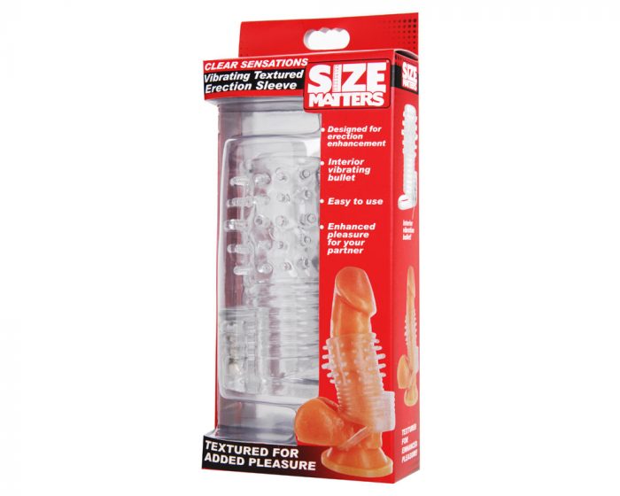 Empaque Funda pene texturada y vibración