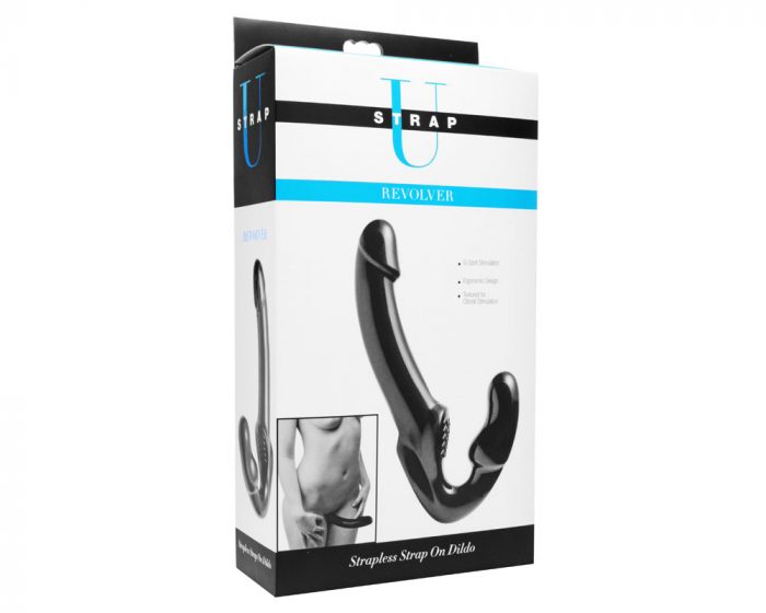 Strap-U-ae169-Revolver-Strapless-Strap-On-G-Spot-Dildo-F2-Dildo strapless punto G Empaque Dildo strapless punto G