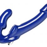 Vibrador strapless prótesis tipo arnés sin correas