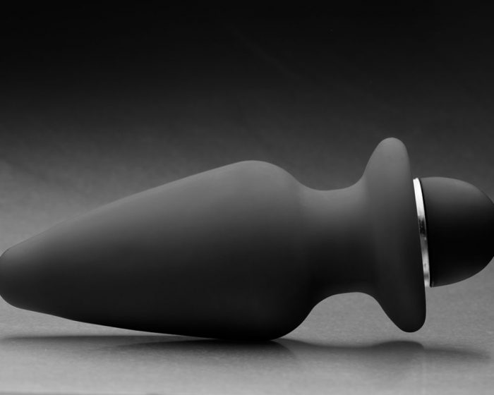 Plug anal vibrador silicona