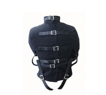 camisa de fuerza strict leather. posterior.