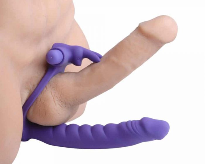 frisky-double-delight-dual-penetration-vibrating-rabbit-cock-ring-ad625-f2-anillo doble penetracion con vibrador. anillo doble penetracion con vibrador Frisky F2.