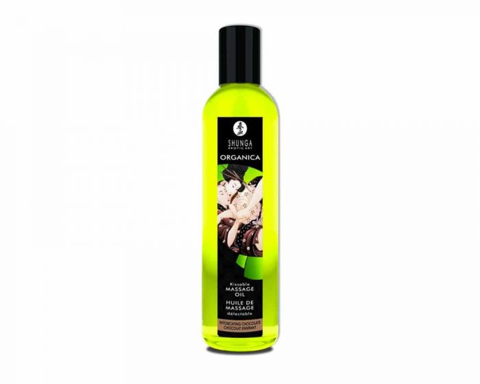 Aceite de masajes organico Té verde Chunga.