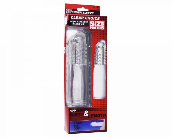 Funda transparente texturizada Size matters F2.