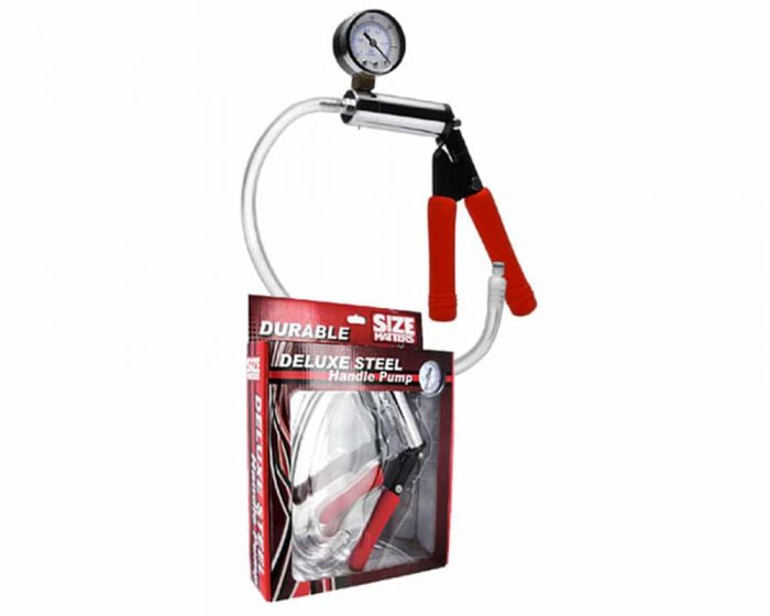 size-matters-deluxe-steel-hand-pump-ec300-f2-Valvula de presion manual. Valvula de presion manual Size Matters.