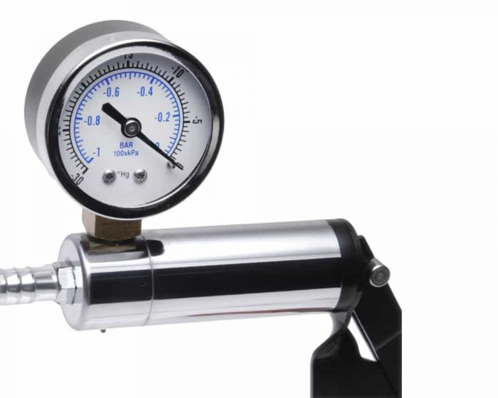 size-matters-deluxe-steel-hand-pump-ec300-f3-Valvula de presion manual. Valvula de presion manual detalle.