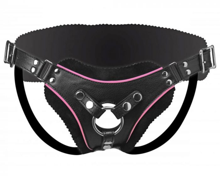 strap-u-flamingo-low-rise-strap-on-harness-ae570-f4-Arnes cuerina reforzado. Arnes cuerina reforzado protesis F4.