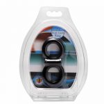 Anillo vibrador doble negro Trinity Vibes F3.