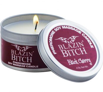 Vela de Soya para Masaje con Feromonas Variedad Aromas - Black Cherry