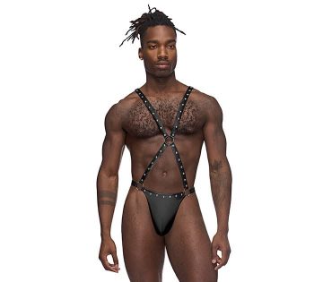 Sexy Arnés corporal masculino Warrior Fetish Male Power
