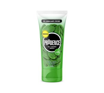 Lubricante intimo sabor Menta Prudence 100 grs