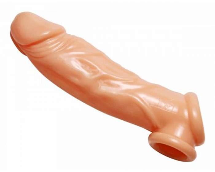 Funda para pene y extensor con sujetador en testículos Size Matters