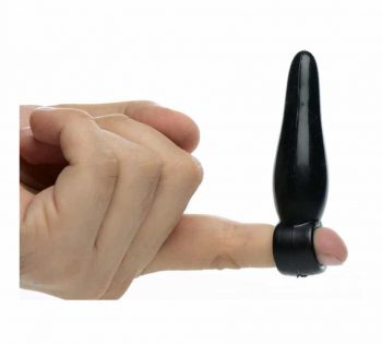 Set 3 mini plug anales con anillo para dedo Frisky  Rimmers