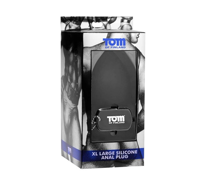 Empaque plug anal con ventosa en tallas