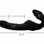Medidas strapless premium con control remoto
