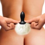 Plug anal con colita de conejo blanco Tailz