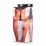 Empaque plug anal cola de zorro blanco con vibrador Tailz