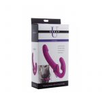 Empaque dildo strapless silicona con bala vibradora
