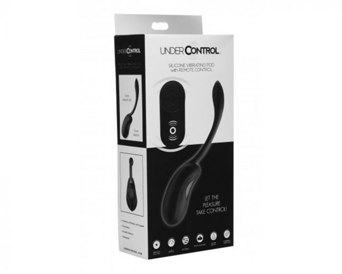 Empaque huevo de silicona con vibracion y control a distancia Under Control Empaque huevo de silicona con vibracion y control a distancia Under Control
