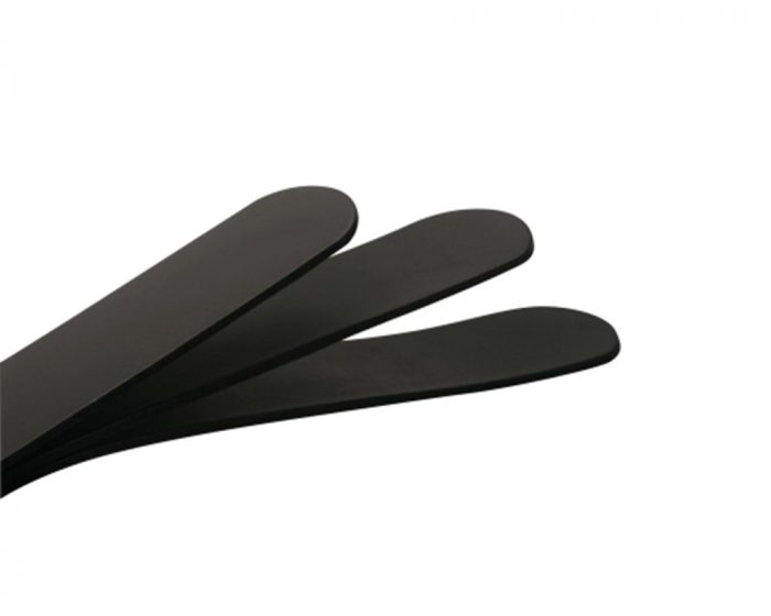 Palmeta de 3 capas de cuero y metal para Bondage Strict