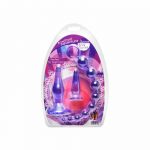 Empaque kit con 3 juguetes anales para principiantes Amethyst Trinity Vibes