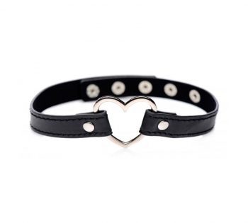 Collar con corazón BDSM