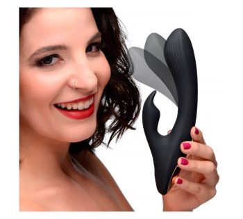 Conejo vibrador de silicona flexible 7X Woder Vibes