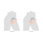 Postura dildo strapless punto G inflable con control remoto