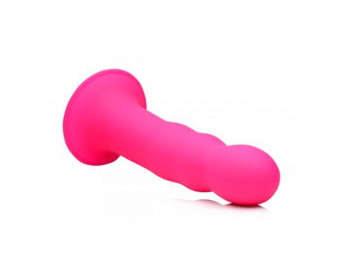 Dildo apretable con ventosa