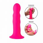 Dildo apretable con ventosa