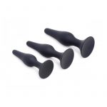 Set de plugs anal de silicona para entrenamiento