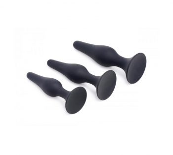Set de plugs anal de silicona para entrenamiento