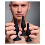 Set de plugs anal de silicona para entrenamiento