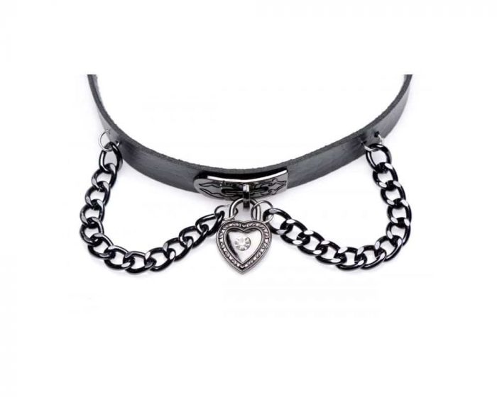 AG417-Master-Series-Gothic-Heart-Chain-Choker-Fg2